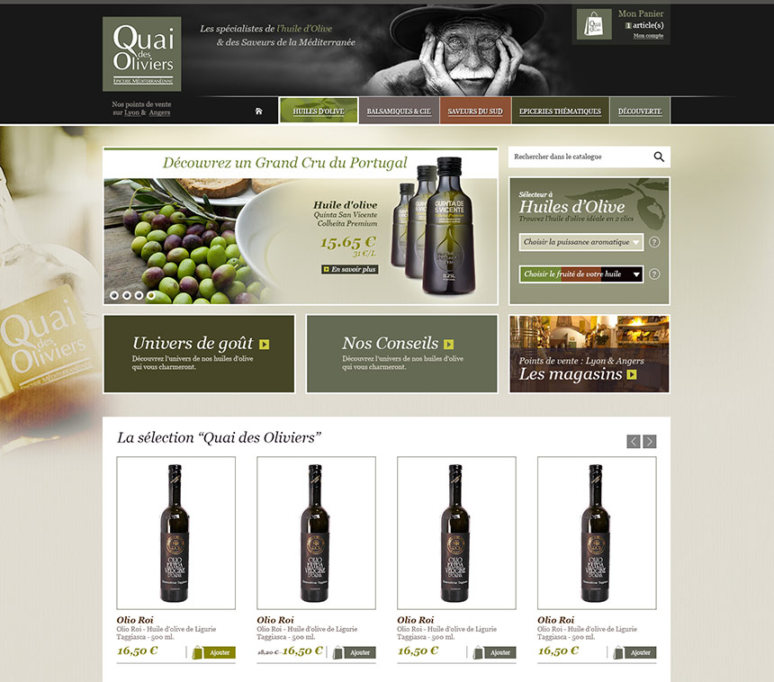 Design Site e-commerce